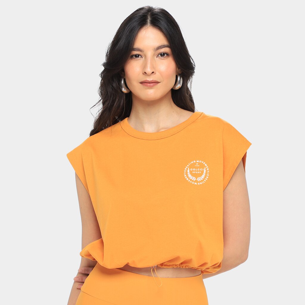 Blusa Colcci Muscle Tee Feminina