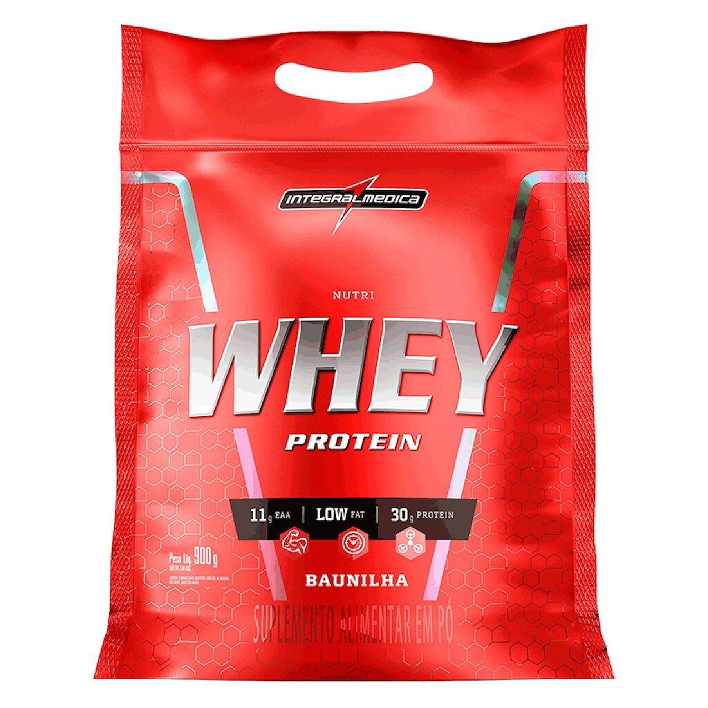 Nutri Whey Protein Hipercalórico em Pó – Pouch 900g