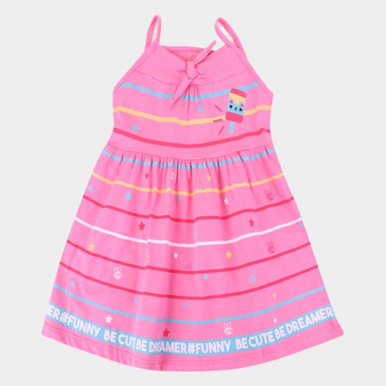 Vestido Infantil Kamylus Dreamer - Rosa