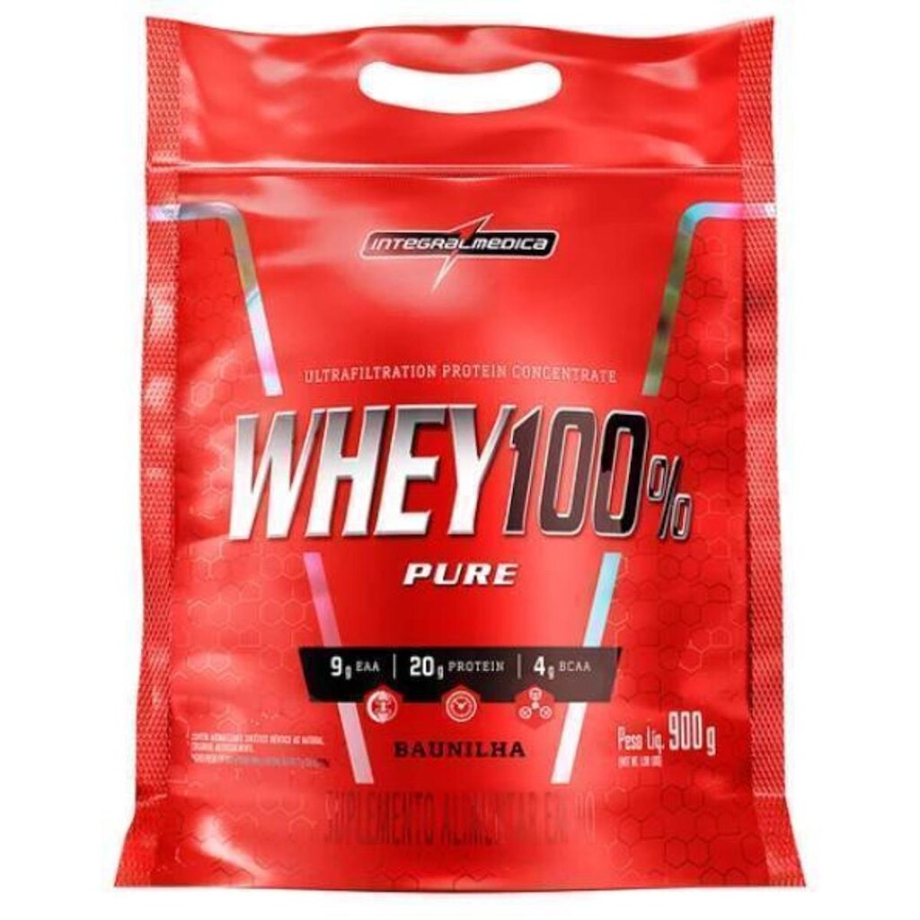 100% Pure Whey Refil (900g) - Integralmedica