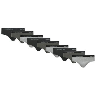 9 Cuecas Com Elástico Modelo Slip Tradicional Fabricadas Em Algodão Selene Básica Masculino Adulto