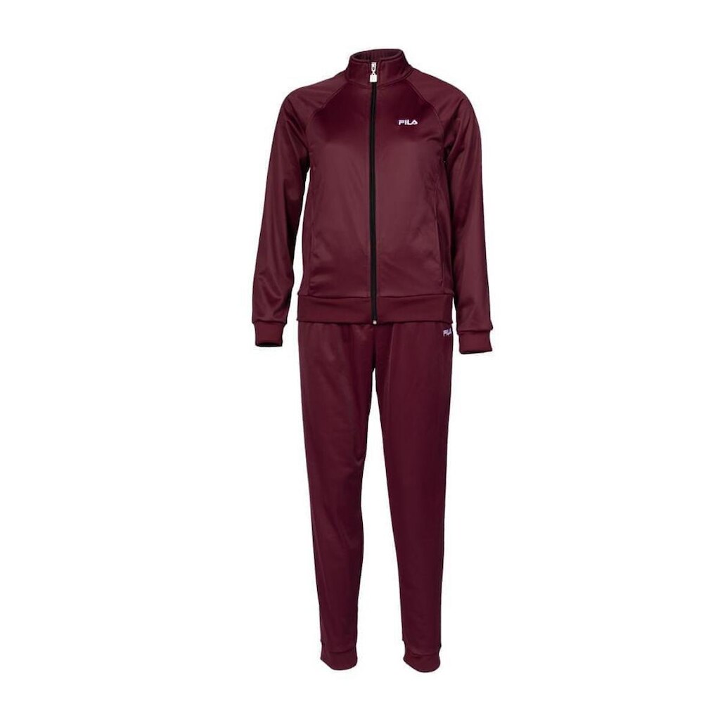 Agasalho Feminino Fila Essentials Peluciado Vinho