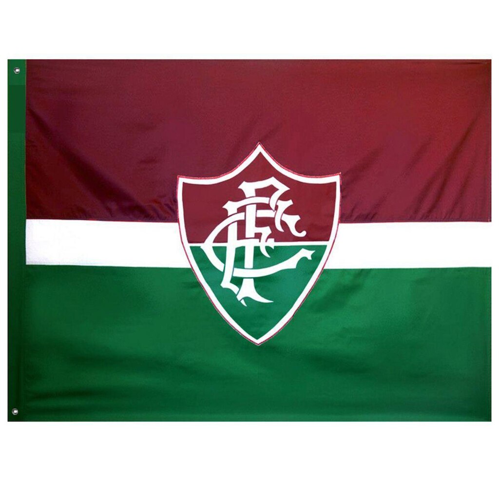 Bandeira Oficial do Fluminense 128 x 90 cm - 2 panos