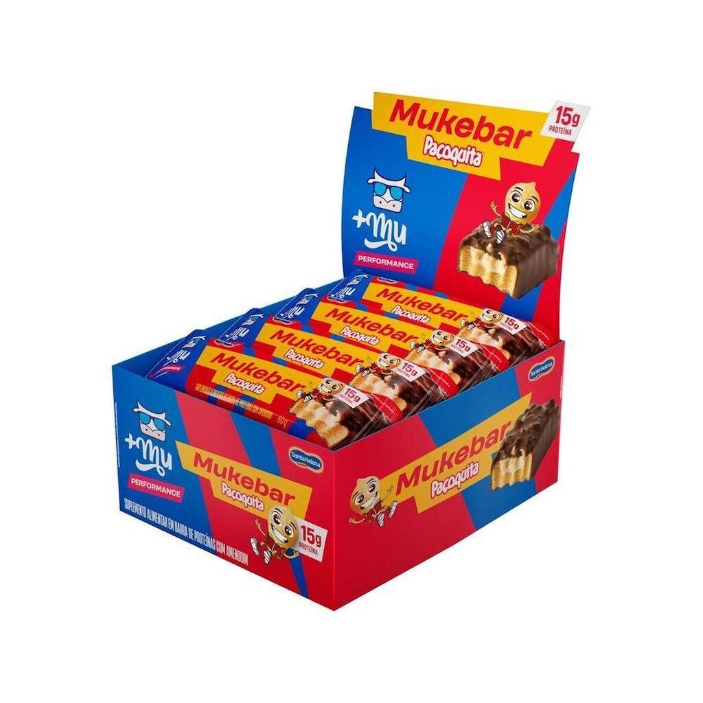 Barra de Proteína do Leite +Mu Performance Mukebar