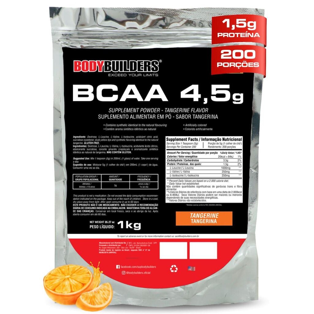 BCAA 4.5 1kg - Bodybuilders