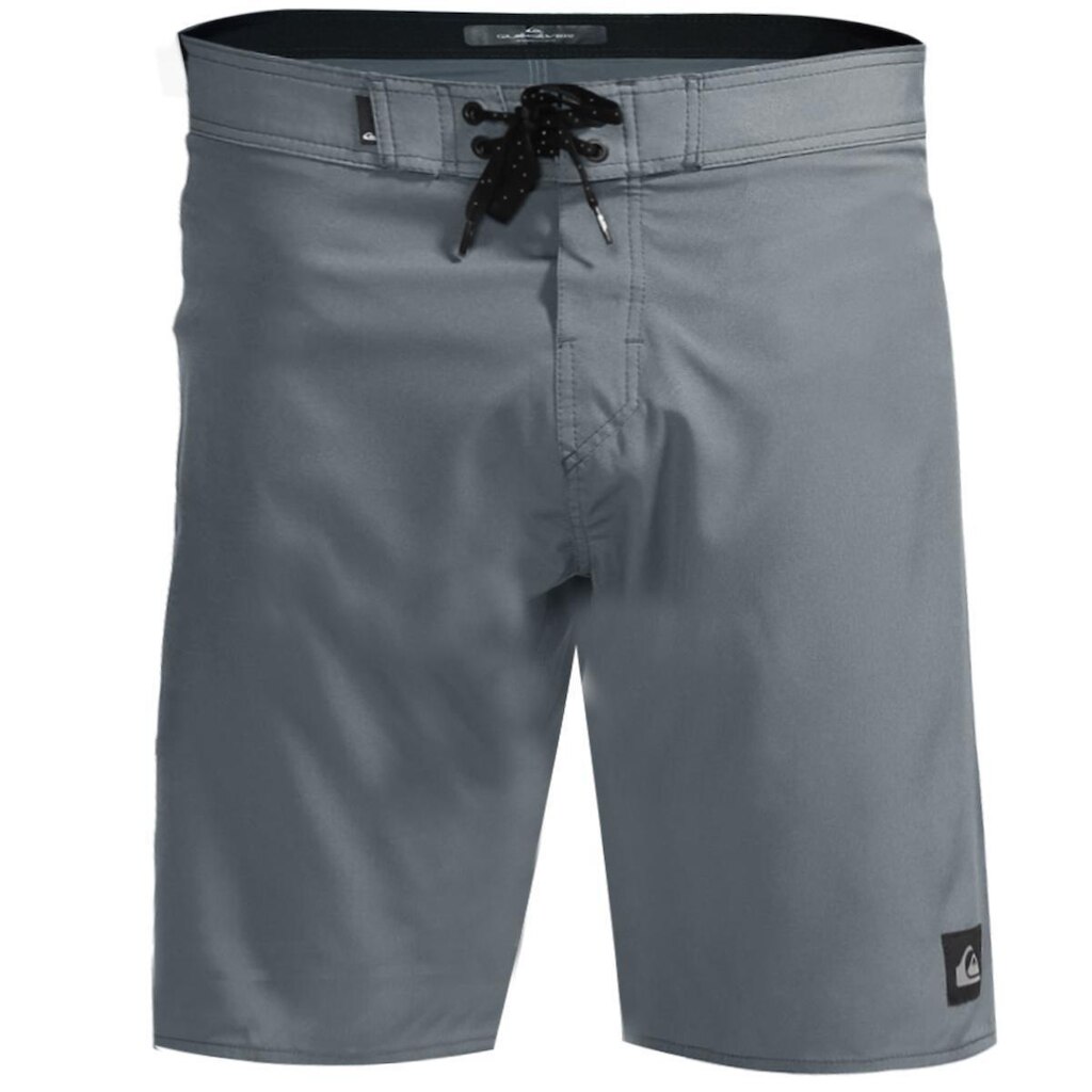 Bermuda Água Quiksilver Flat Kaimana 20 Cinza