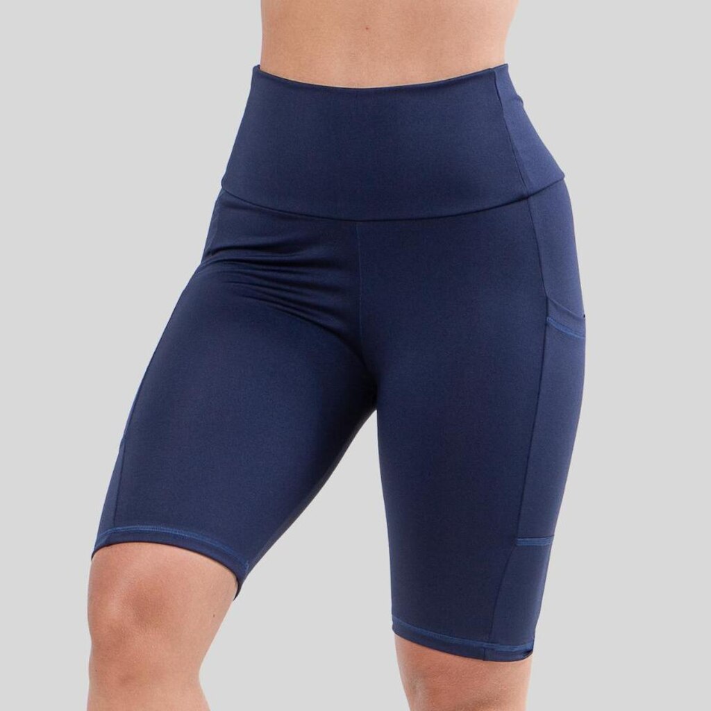 Bermuda Ciclista Feminina Diluxo Short Biker Confortável