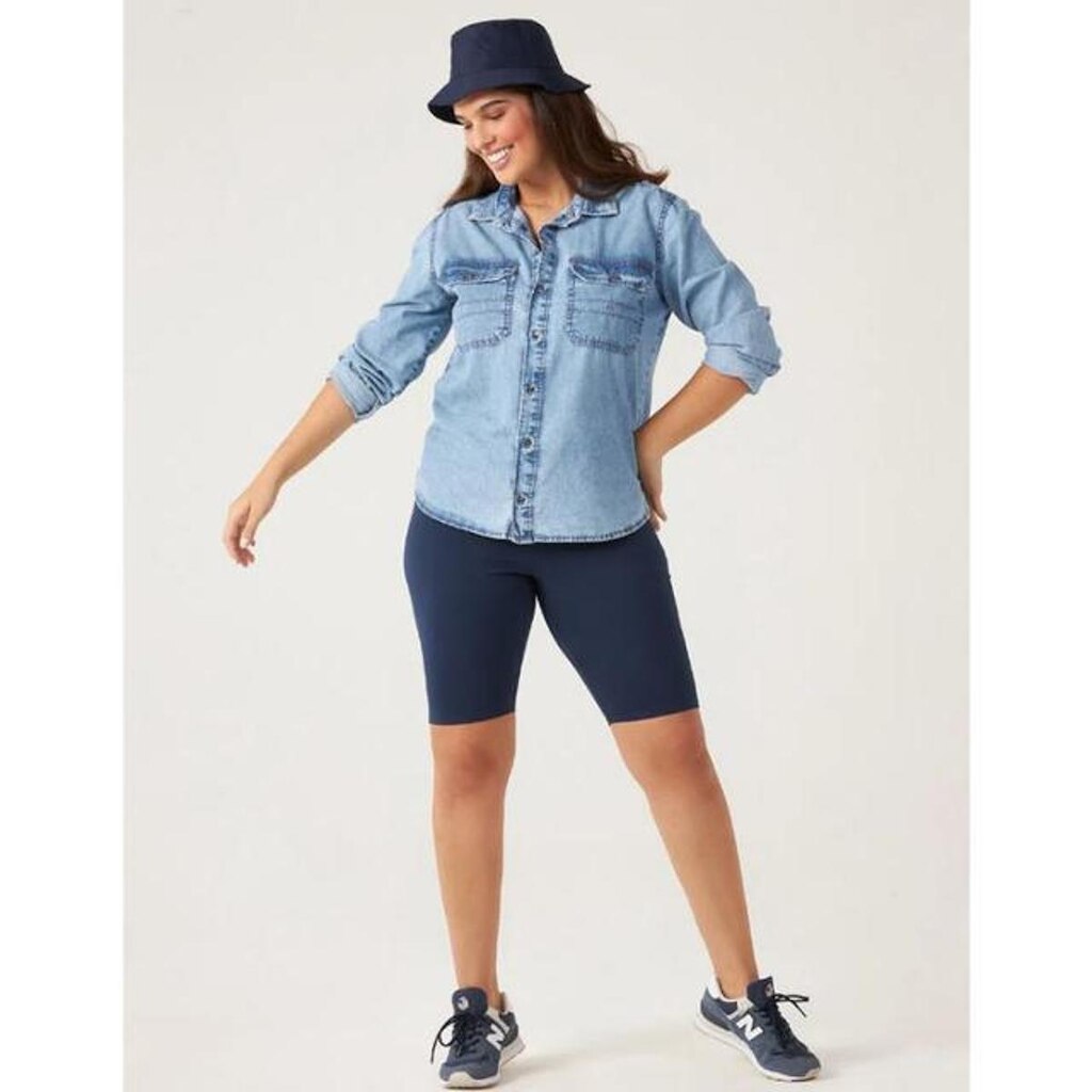 Bermuda Feminina Tradicional Cotton Malwee Plus Ref. 98106