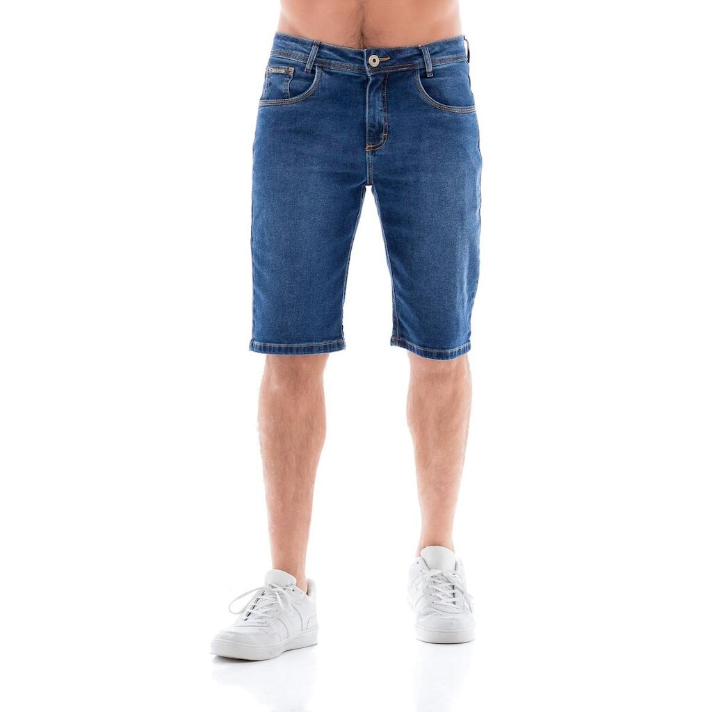 Bermuda Jeans Masculina Arauto Confort Guga