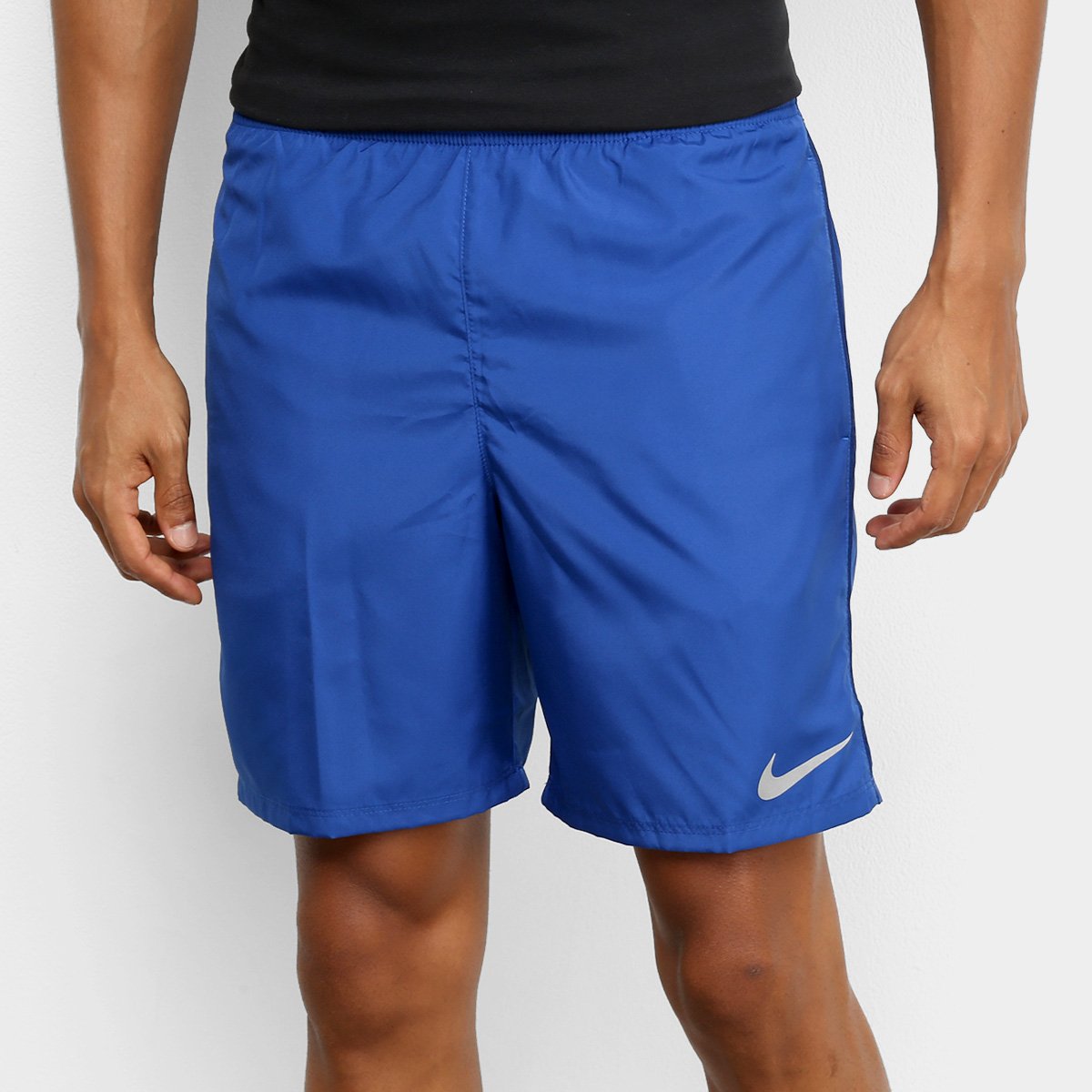 Bermuda Nike DRIFIT Run 7" Masculino Preto Clube Netshoes