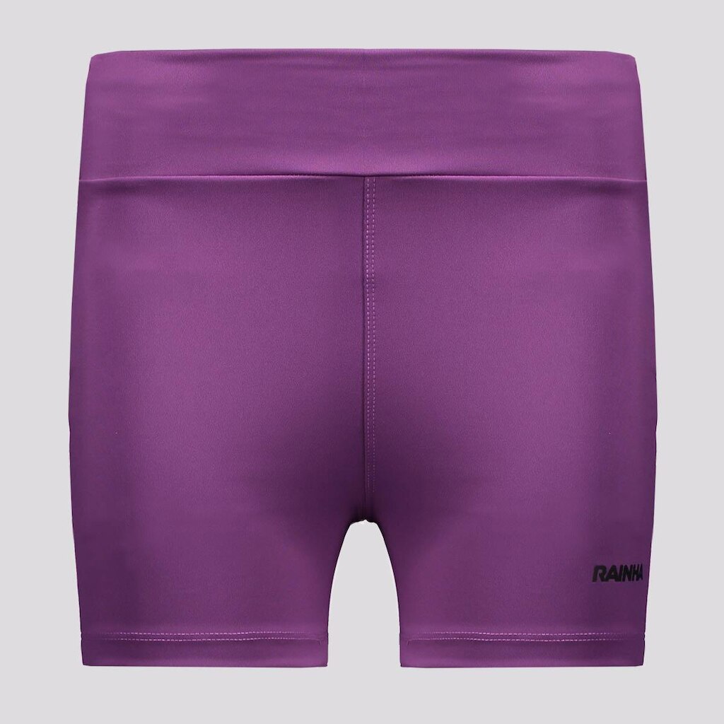 Bermuda Rainha UV 50+ Classic Curta Feminina Roxa