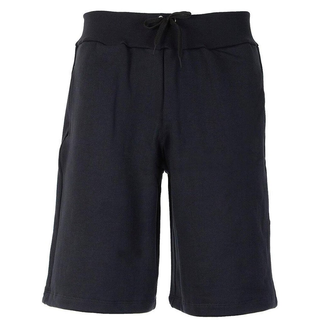 Bermuda Short Moletom Infantil Juvenil Preta