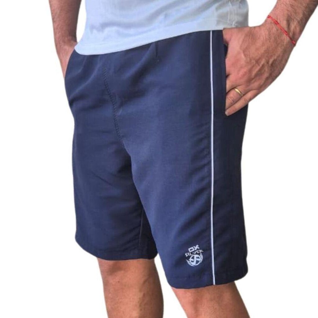Bermuda Tactel Casual Com Bolsos