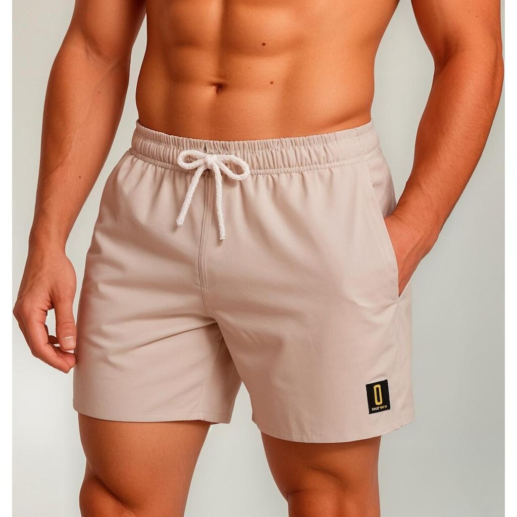 Bermuda Tactel Masculina Elastano Short Praia Academia Verão Premium