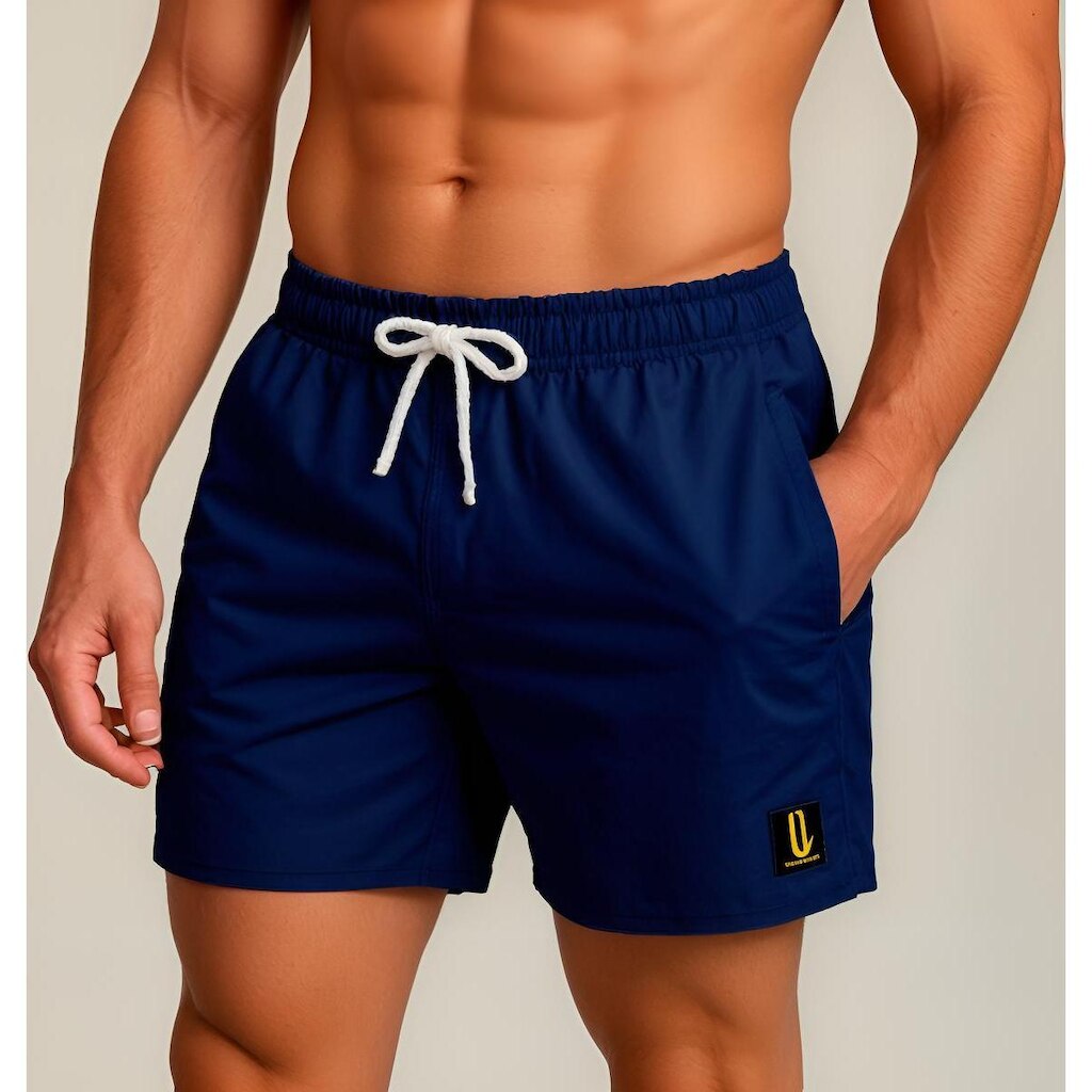 Bermuda Tactel Masculina Elastano Short Praia Academia Verão Premium