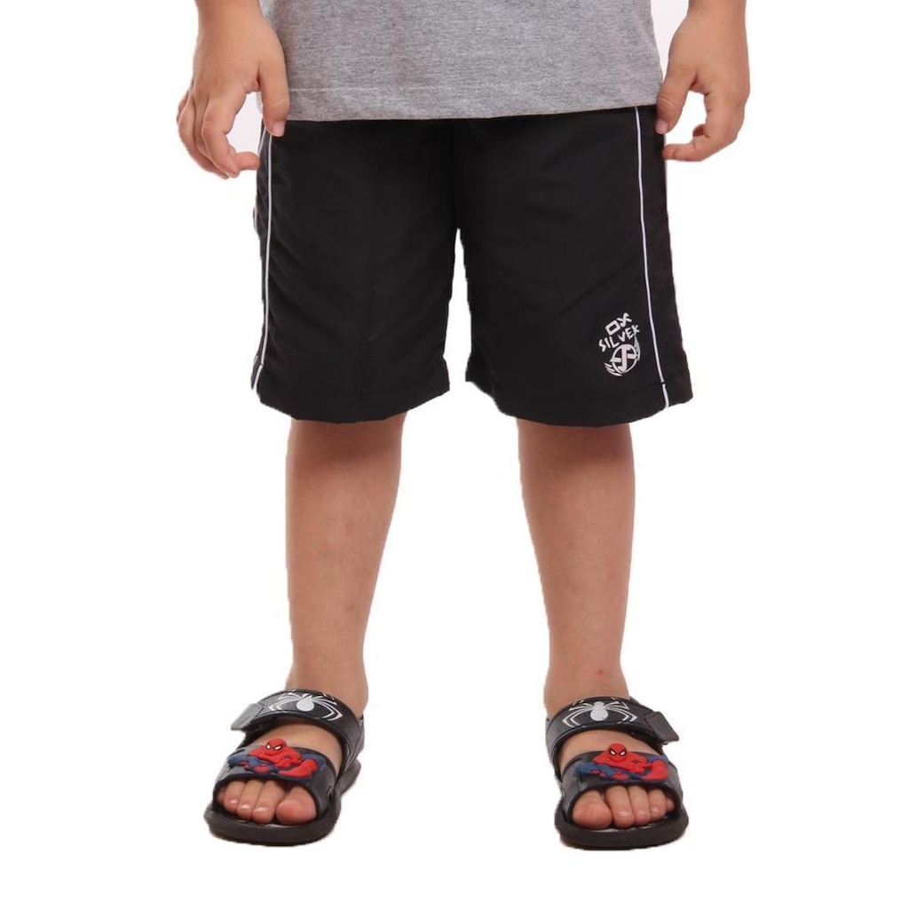 Bermuda Tactel Ox Silver Estilo Masculina