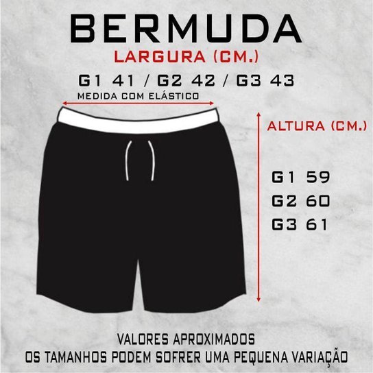 Bermuda Tactel Plus Cargo Com Bolsos