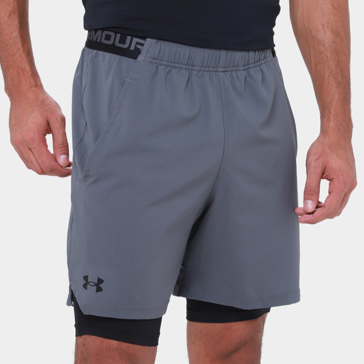 Bermuda Under Armour Vanish Woven 2 Masculina Menor preço em Bermuda Under Armour Vanish Woven 2 Masculina