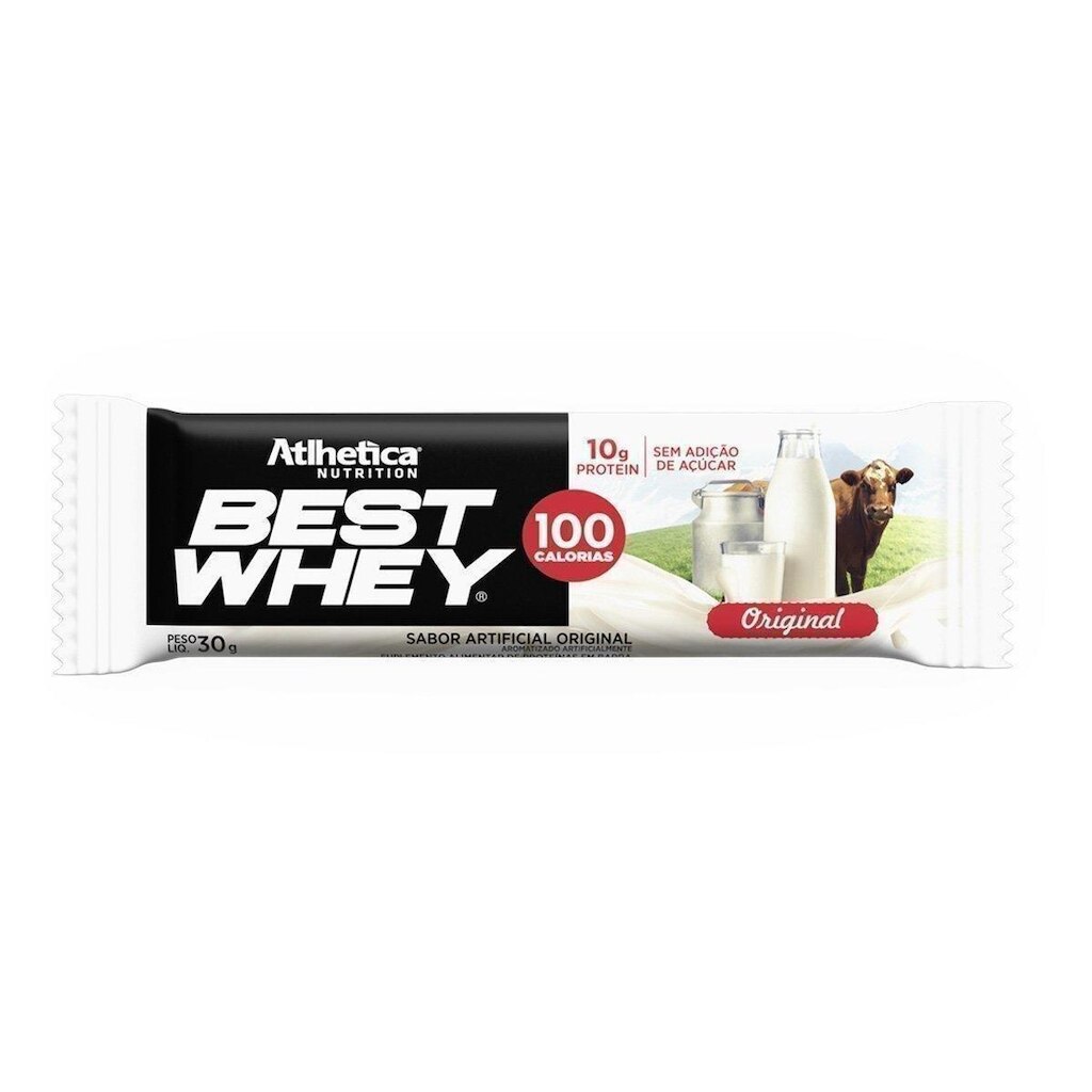 Best Whey Bar Display Atlhetica Nutrition 12 barras