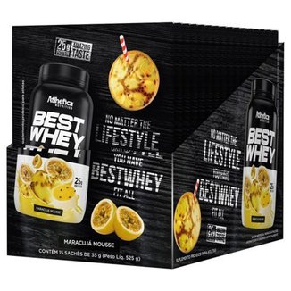 Best Whey Protein Atlhetica Nutrition 15 Unidades