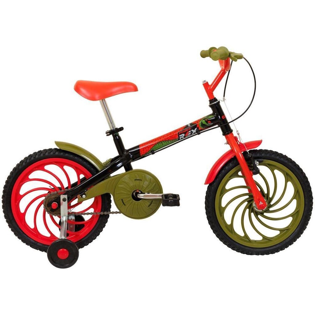 Bicicleta 16" Caloi Power Rex Freio V-Brake
