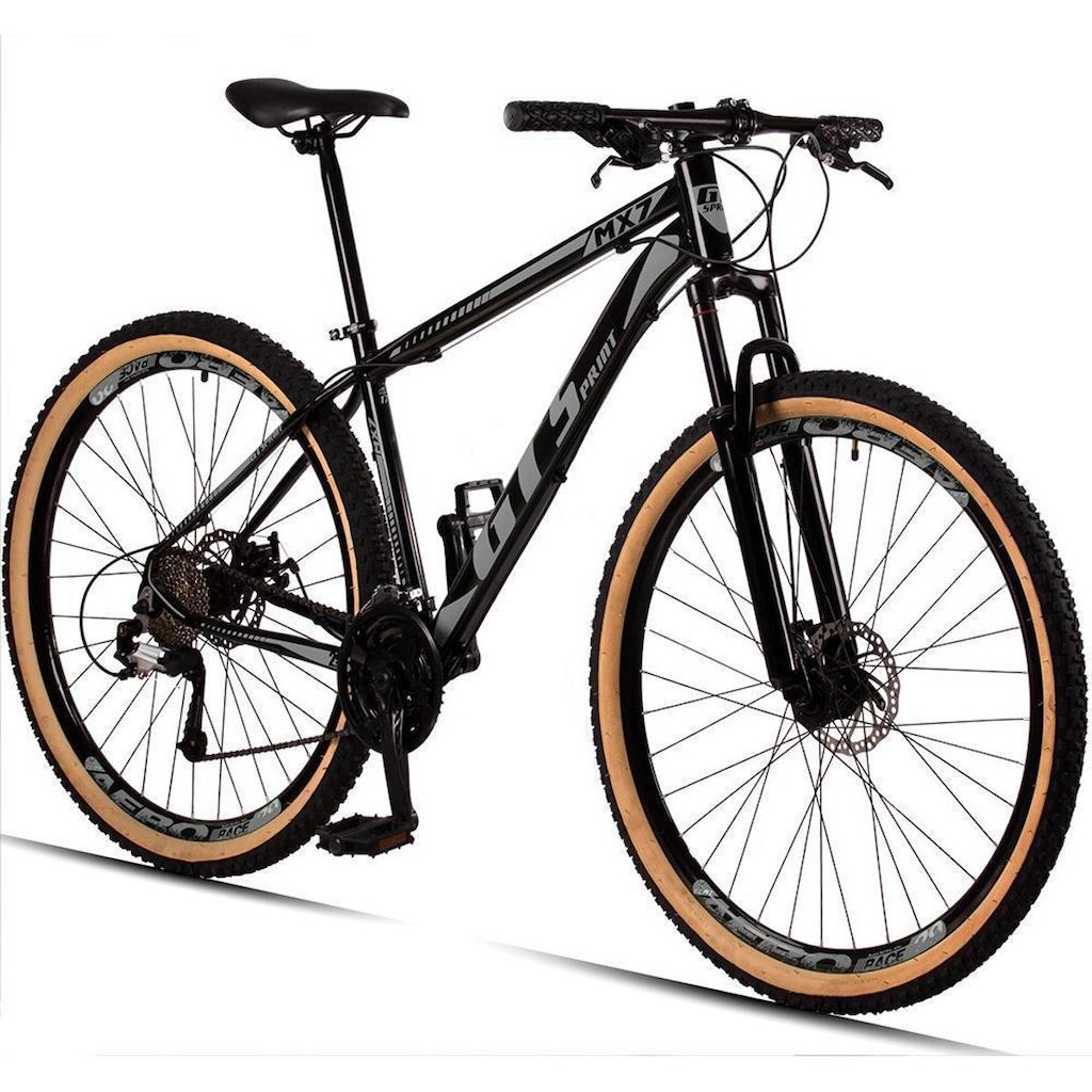 Bicicleta 29 GT Sprint 27 Marchas index Modelo MX7 Freio a Disco Quadro Alumínio