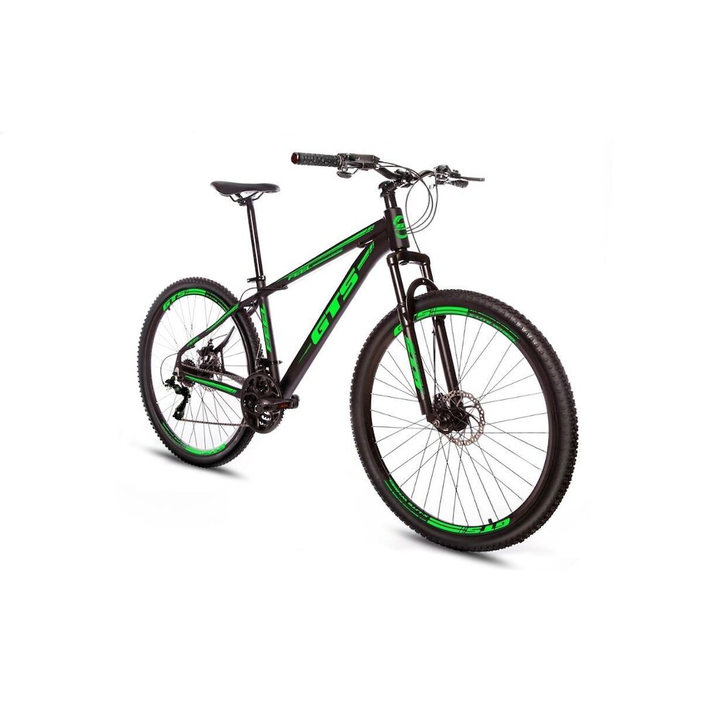 Bicicleta Alumínio Aro 29 Gts Feel Freio À Disco 21 Marchas