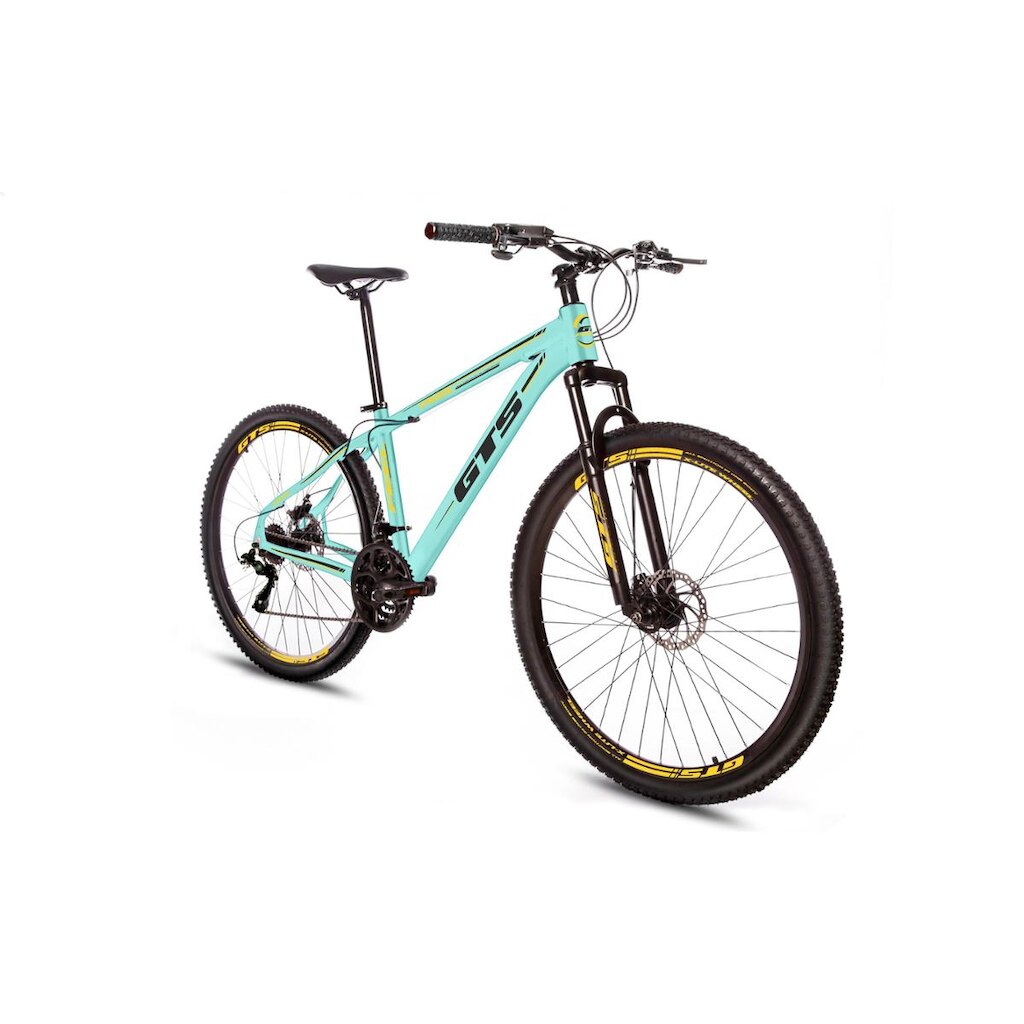 Bicicleta Alumínio Aro 29 Gts Feel Freio À Disco 21 Marchas