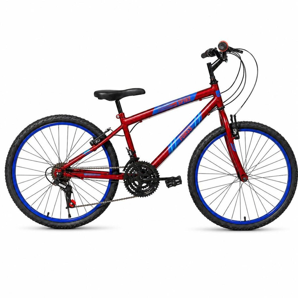 Bicicleta Aro 24 Urbana Forss Spike 18 Marchas Amarelo
