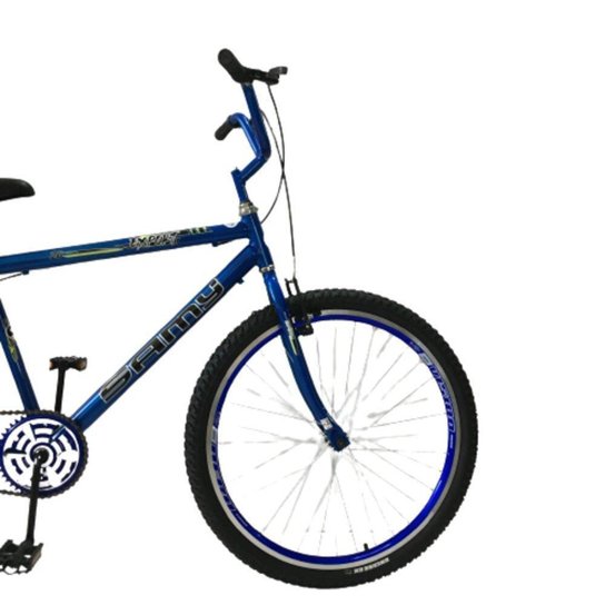Bicicleta Aro 26 Masculina MTB Freio V Brake Aro Aero Reforçado Revisada e Lubrificada
