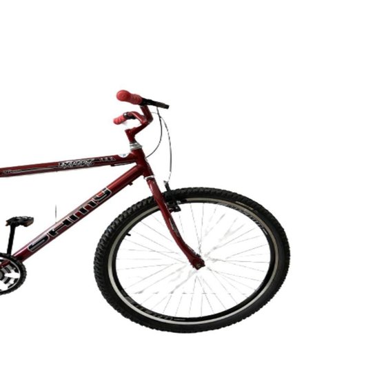 Bicicleta Aro 26 Masculina MTB Freio V Brake Aro Aero Reforçado Revisada e Lubrificada