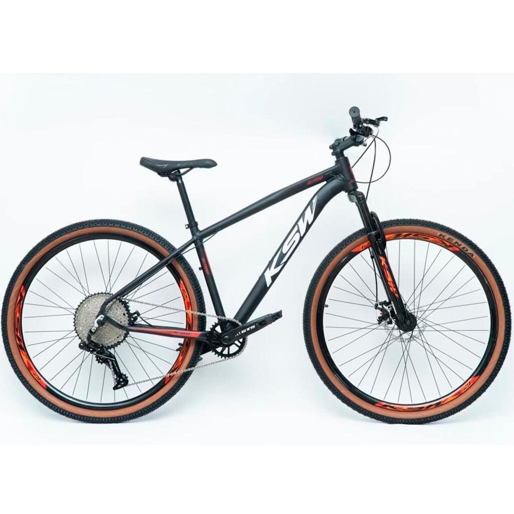 Bicicleta Aro 29 Bike Ksw Mtb 12v Marchas K7 Alumínio