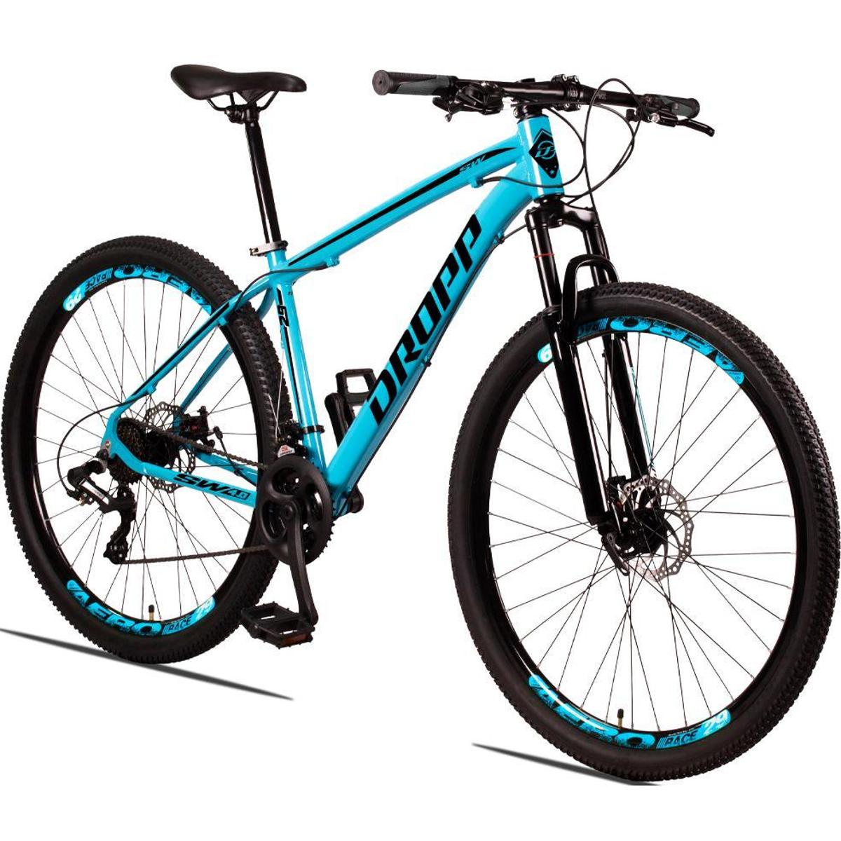 Bicicleta Aro 29 Dropp Nets 24 Vel Câmbio Shimano Quadro Alumínio