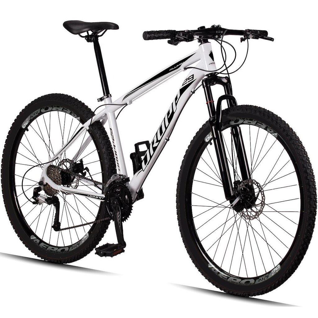 Bicicleta aro 29 Dropp X-PRO Alumínio 21 Vel Marchas Freios a Disco