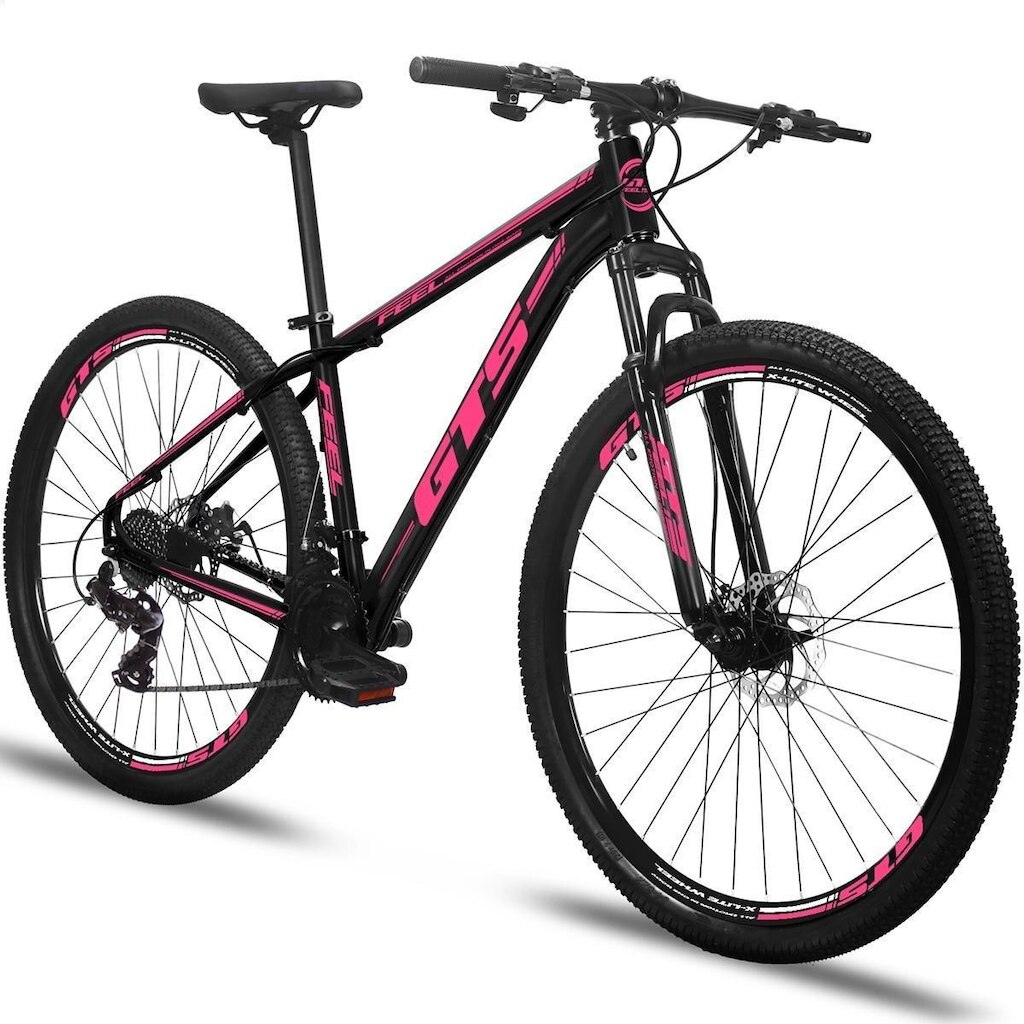 Bicicleta Aro 29 Gts Feel Freio a Disco 24 Marchas