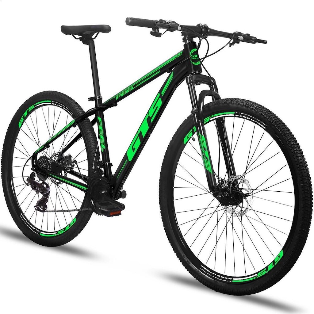 Bicicleta Aro 29 Gts Feel Freio a Disco 24 Marchas