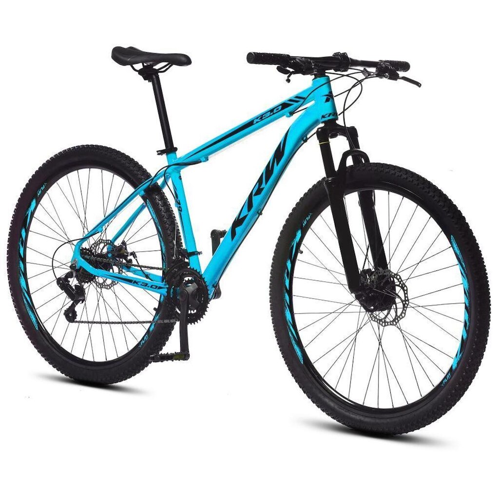 Bicicleta Aro 29 KRW Alumínio 21 Velocidades Freio a Disco X21