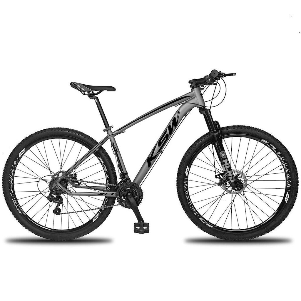Bicicleta Aro 29 KSW xlt 24 Marchas Shimano e Freios a Disco