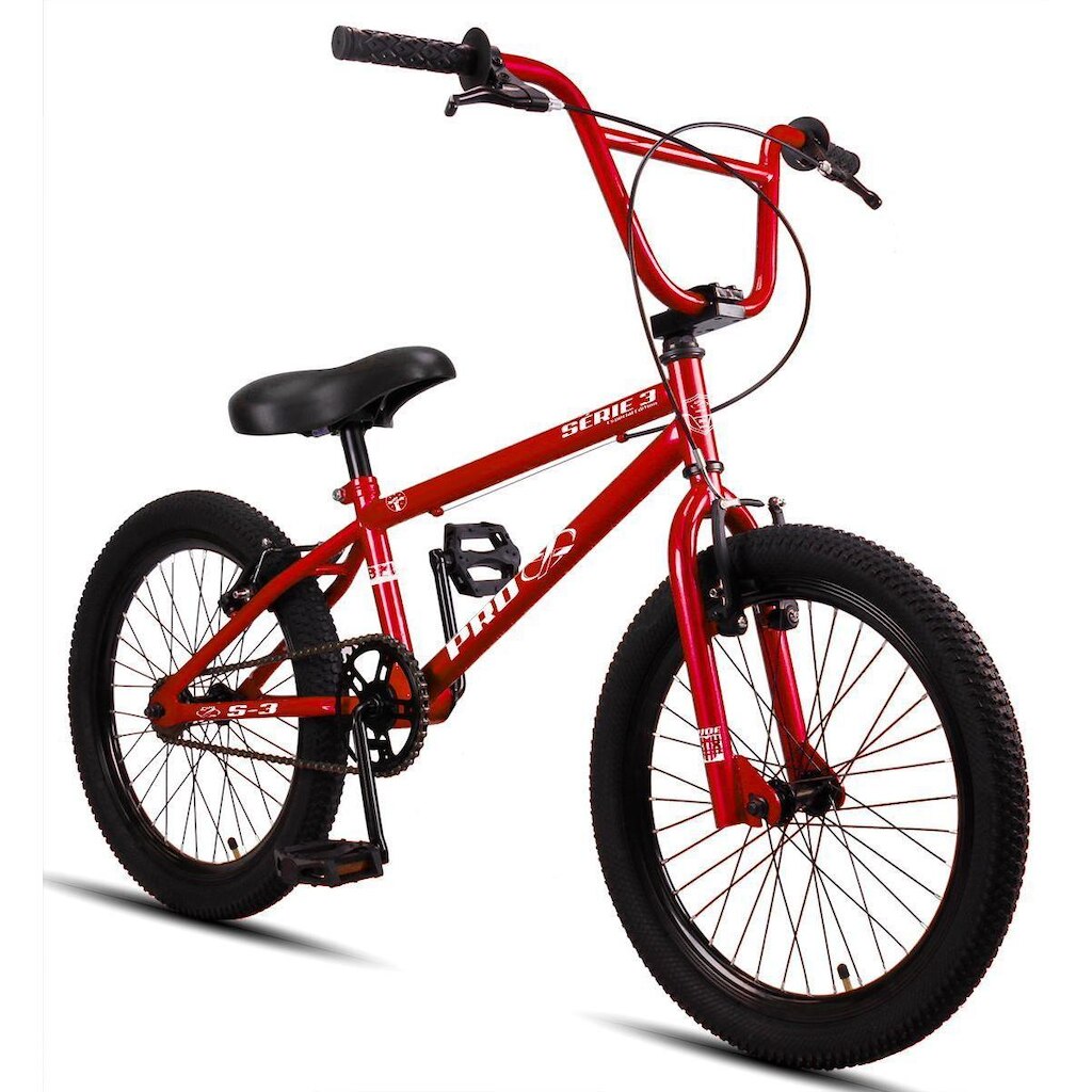 Bicicleta Bmx Aro 20 Pro-x Série 3 Infantil Aro Aero Freios V-brake