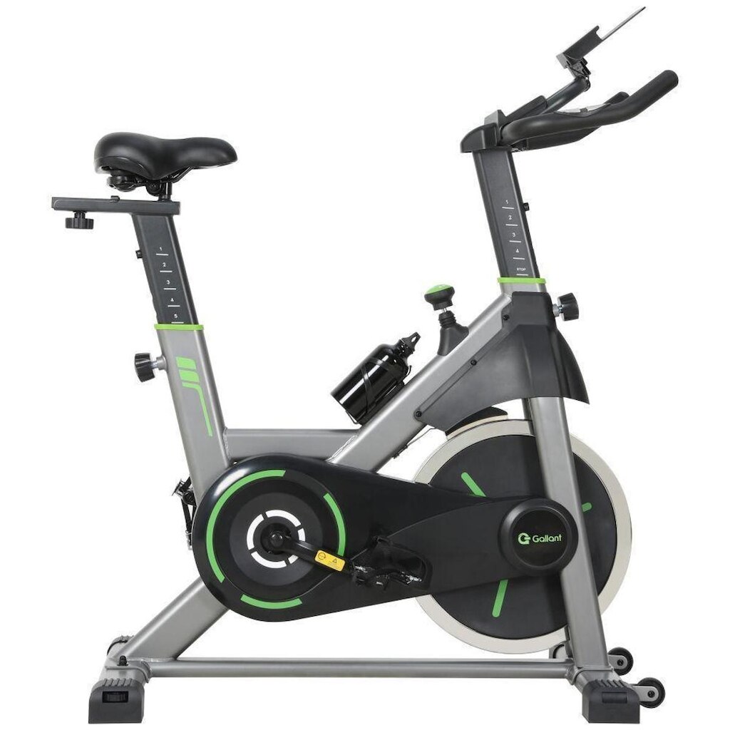Bicicleta Ergométrica Spinning Gallant Power Pro Mecânica Roda De Inercia 20kg (GSB20HBTA-PT)
