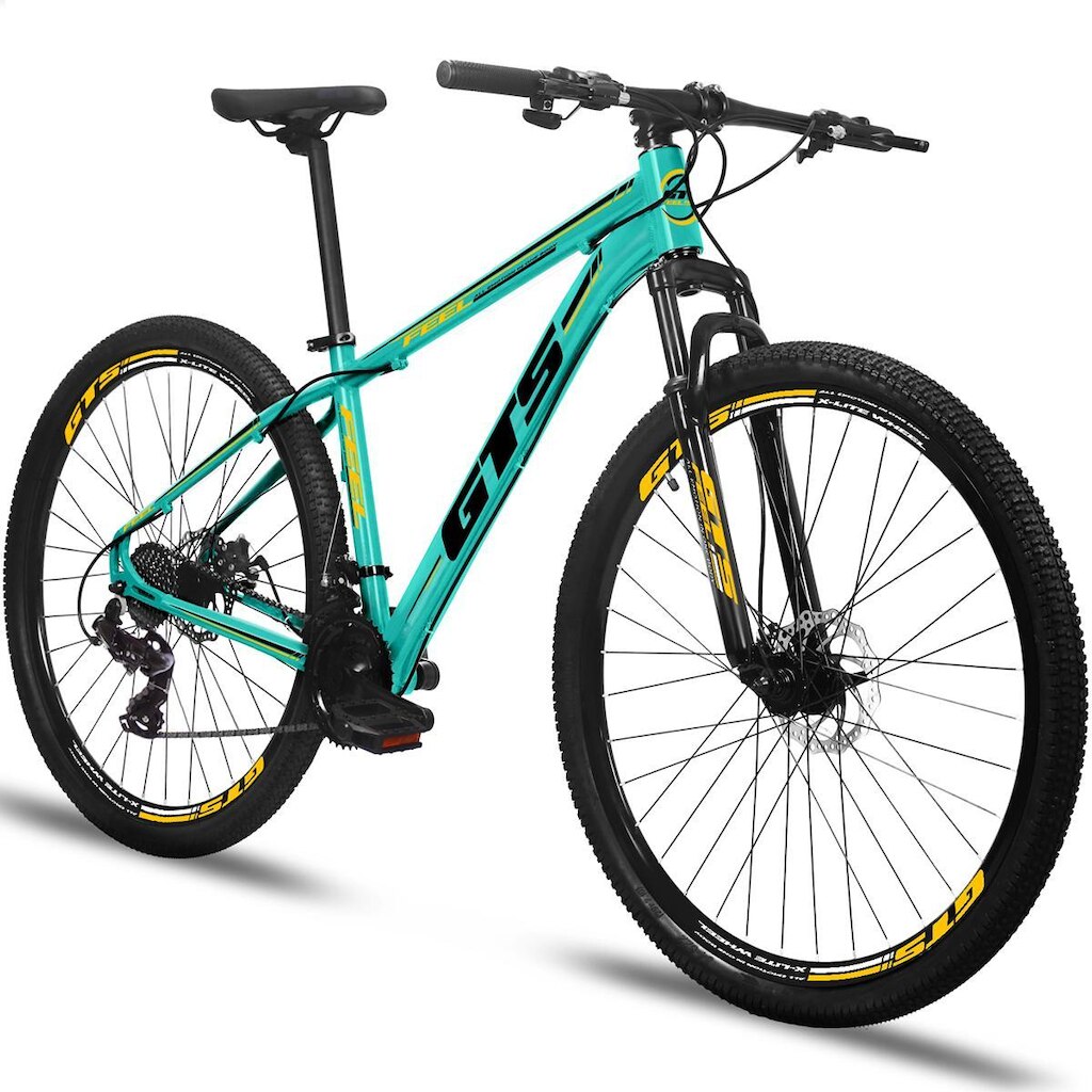 Bicicleta Gts Feel Aro 29 Freio À Disco 27 Marchas
