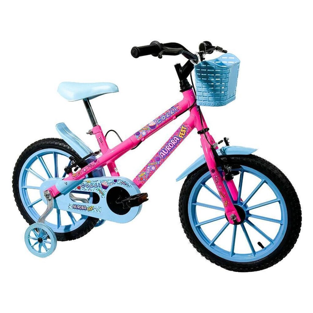 Bicicleta Infantil Aro 16 Colli Aurora Fest