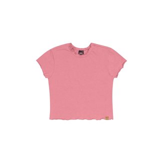 Blusa Baby Look Básica em Cotton Juvenil Gloss