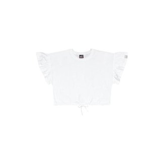 Blusa Cropped Básica em Meia Malha Juvenil Gloss