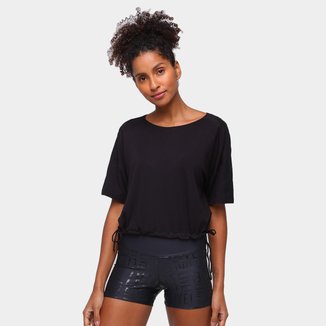 Blusa Cropped Live! Duo Tie Feminina 