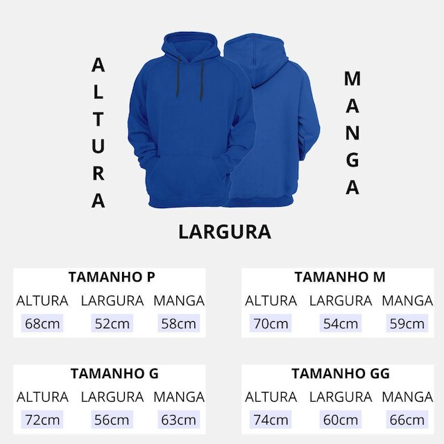 Blusa de Moletom Flanelada Canguru Com Capuz Laranja