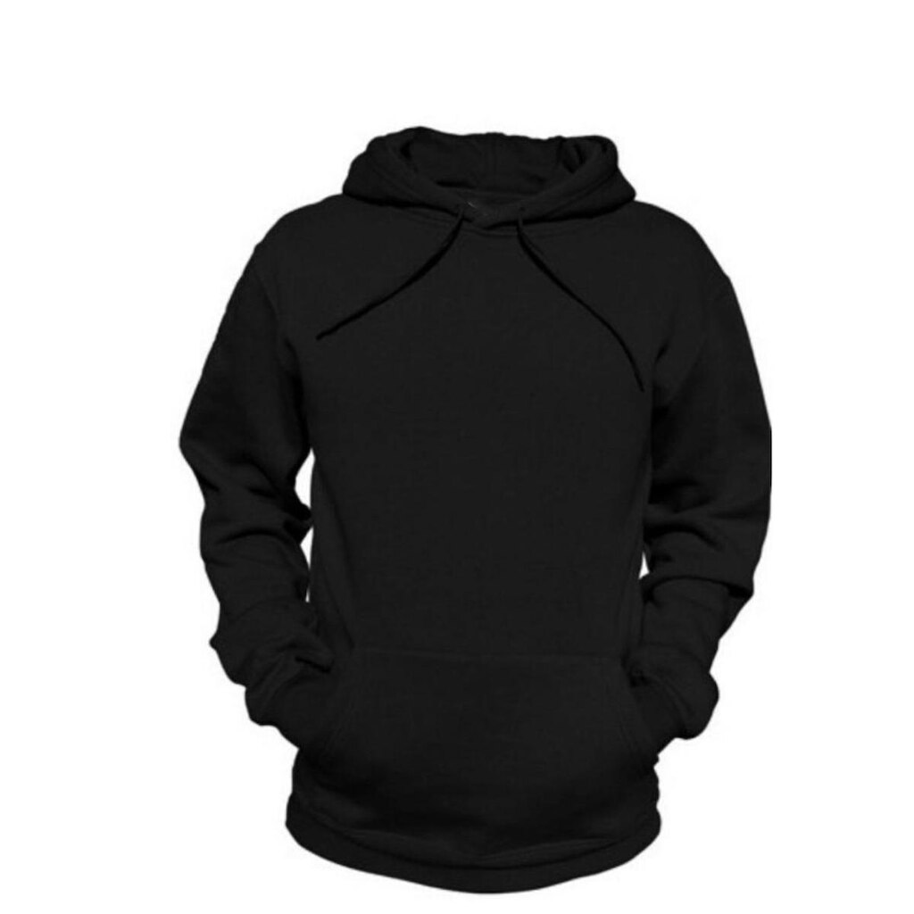 Blusa de Moletom Relaxado Canguru Com Capuz Fechado Siri 2 Masculina