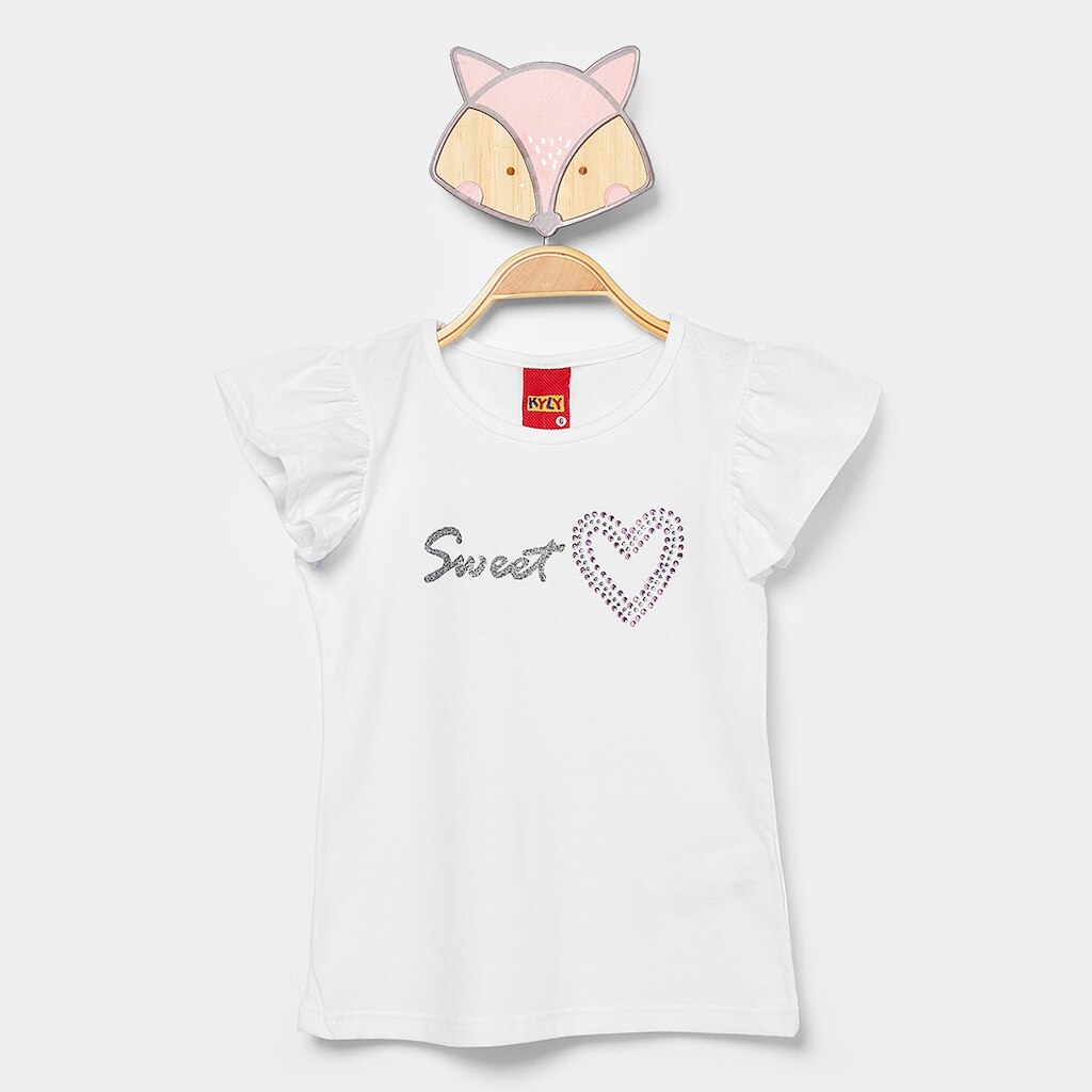 Blusa Infantil Kyly Love Menina