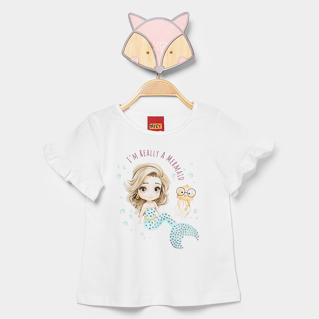 Blusa Infantil Kyly Sereia Menina