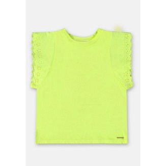 Blusa Manga Curta Básica Infantil Up Baby